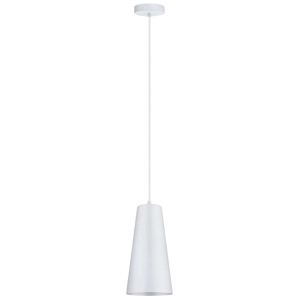 Pratella 1 5" Pendant Light - Textured White