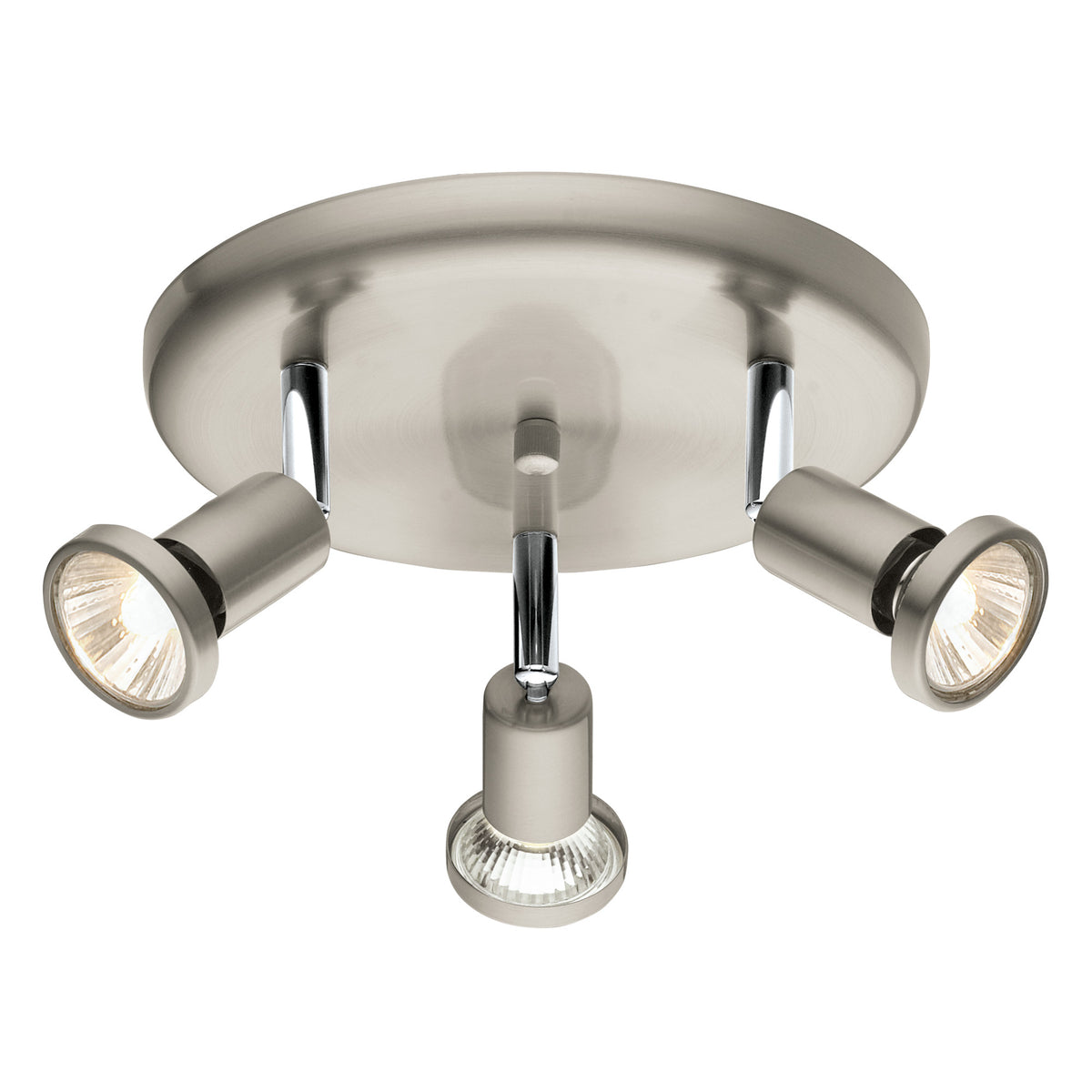 Buzz 12" Flush Mount - Brushed Nickel