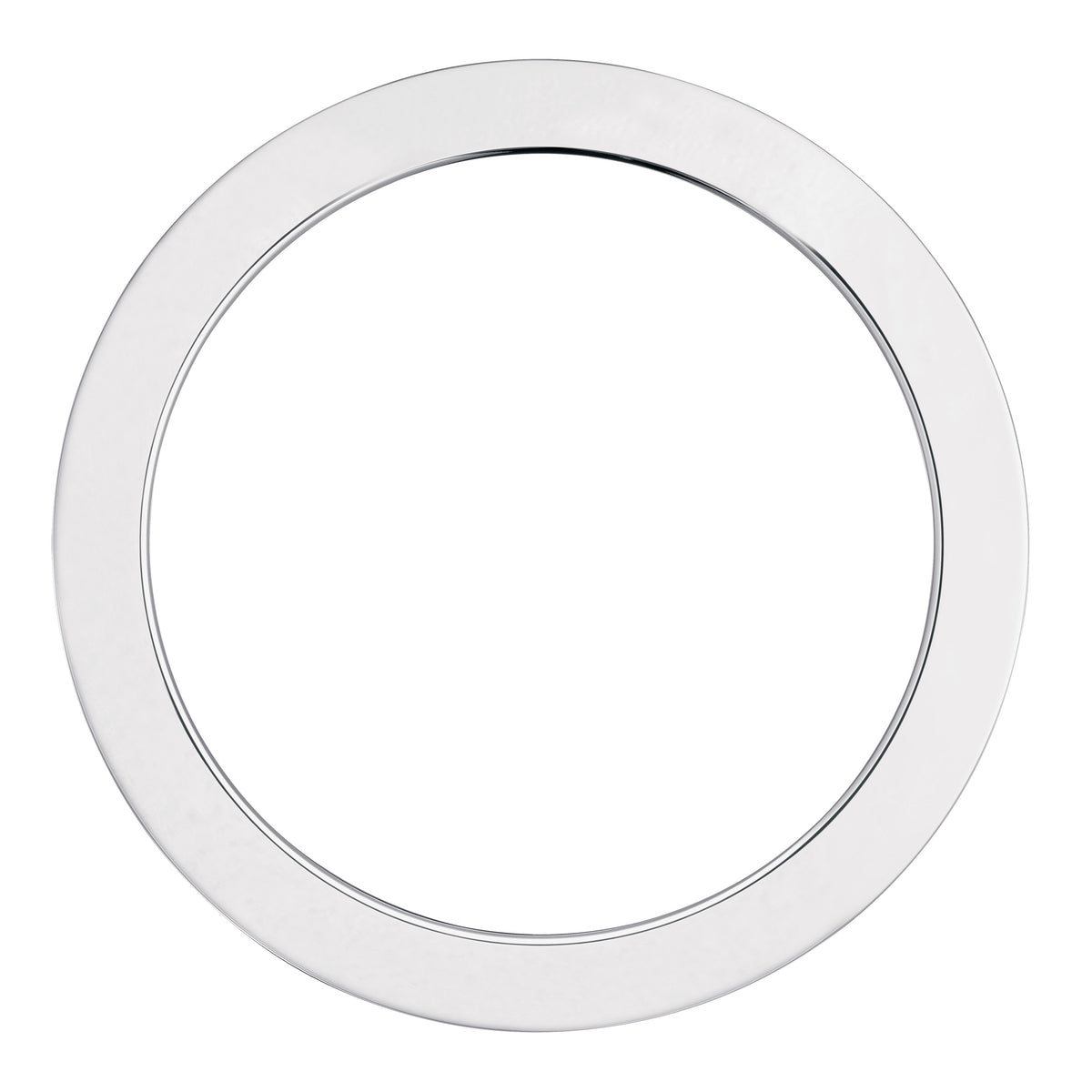 Trago Trim 12" Round - Chrome