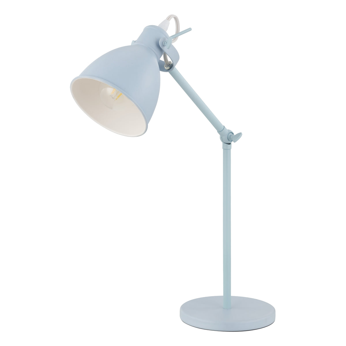 Priddy-P 17" Table Lamp - Pastel Light Blue