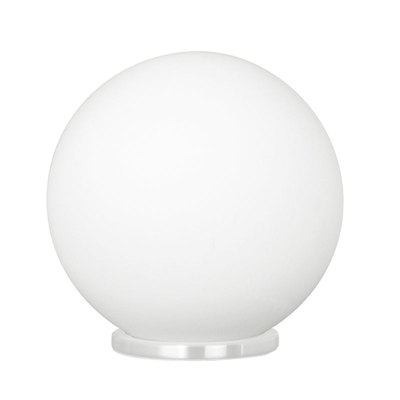 Rondo 8" Table Lamp - Textured White