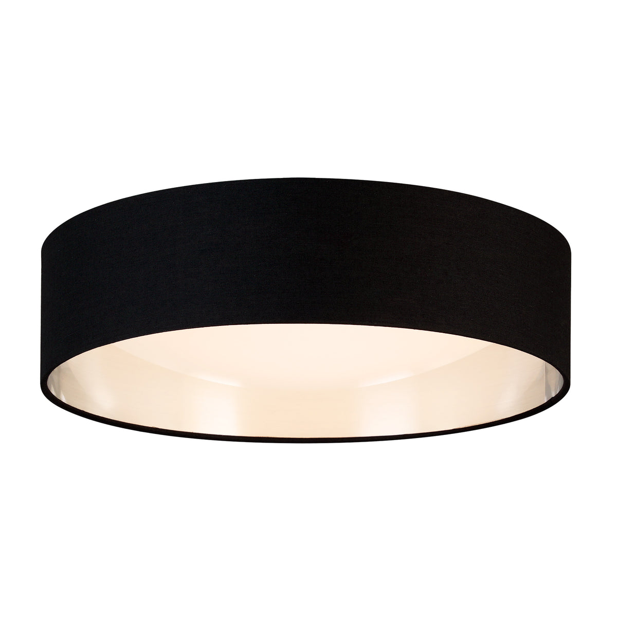 Orme 16" LED Flush Mount - Black / Nickel