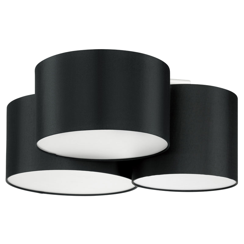 Pastore 2 24" Flush Mount - Black