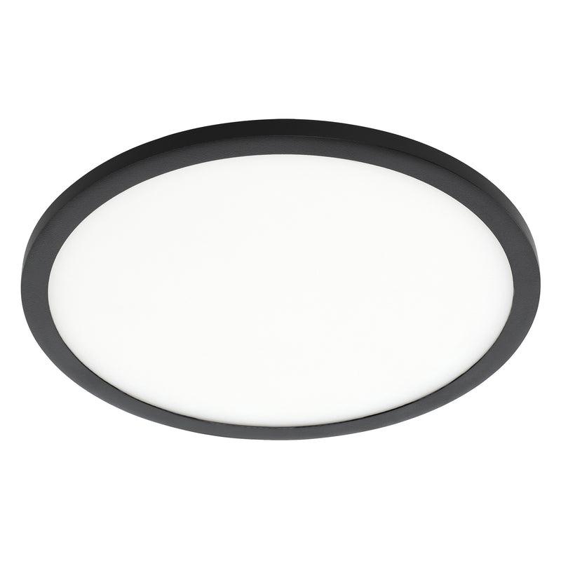 Trago 2 16" 3CCT LED Flush Mount - Black