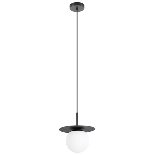 Arenales 11" Pendant Light - Textured Black