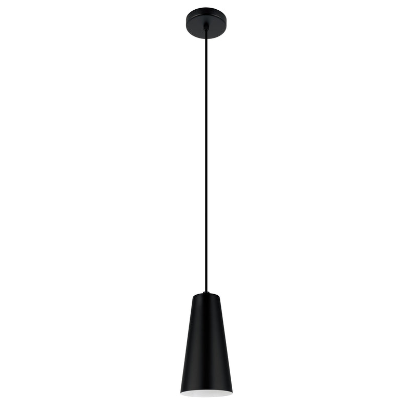 Pratella 1 5" Pendant Light - Textured Black