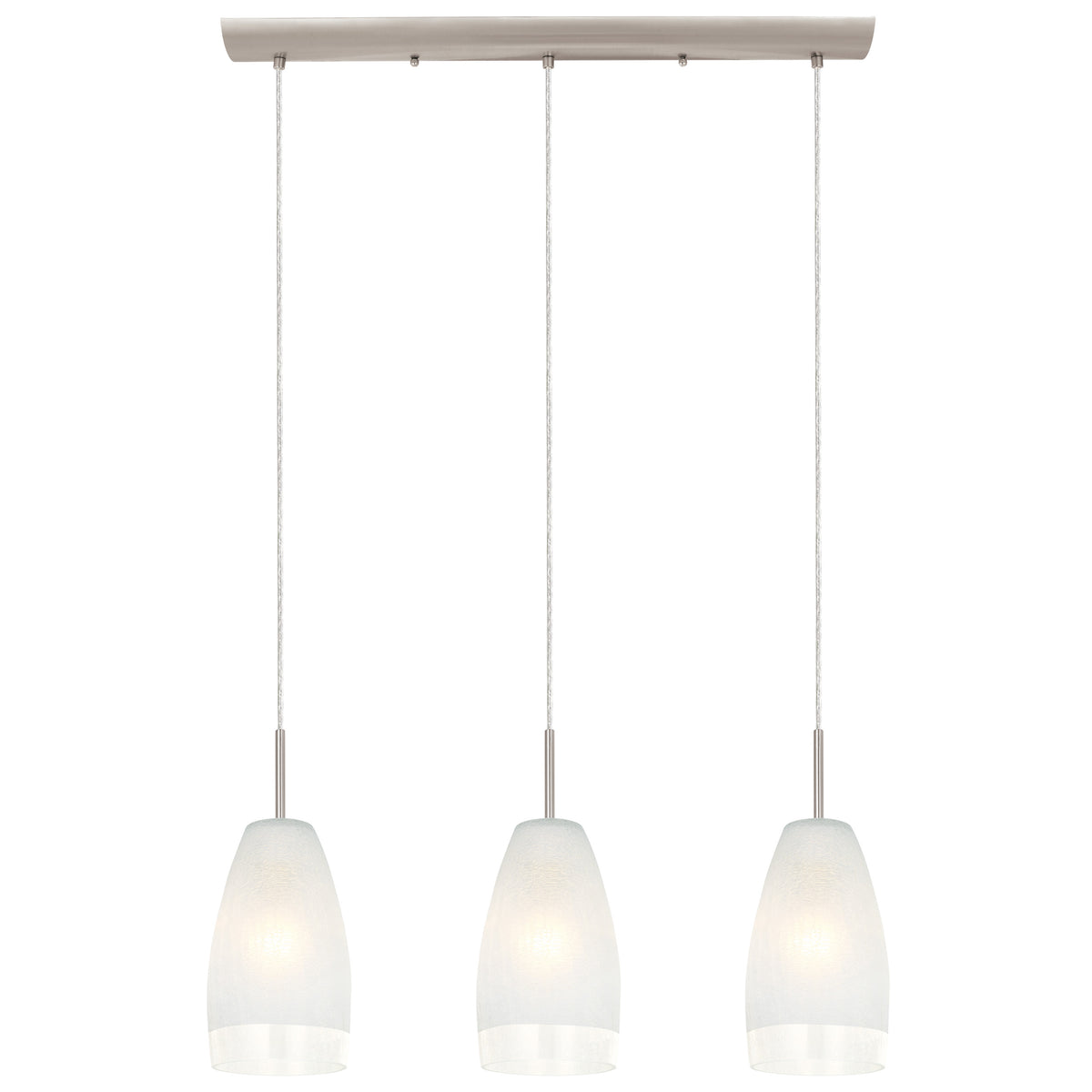 Crash 28" Pendant Light - Brushed Nickel