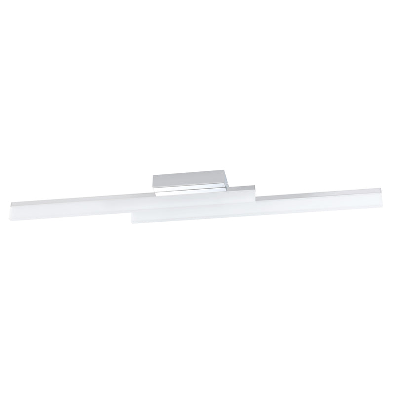 Palmital 1 35" 3CCT LED Flush Mount - Chrome