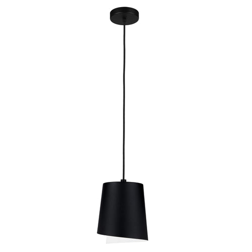 Bolivia 7" Pendant Light - Textured Black