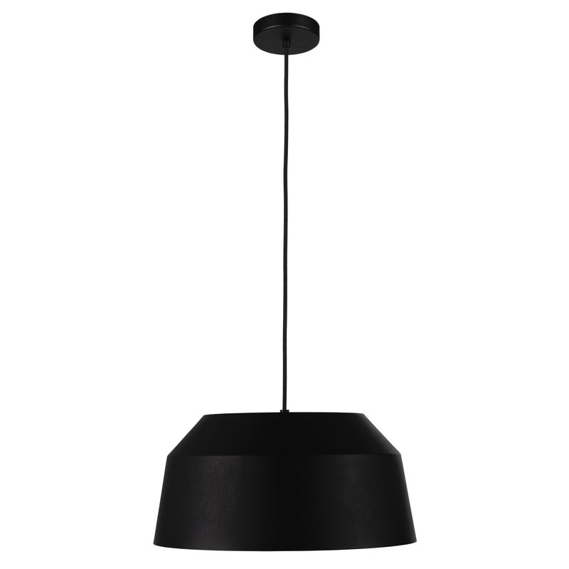 Contrisa 20" Pendant Light - Textured Black