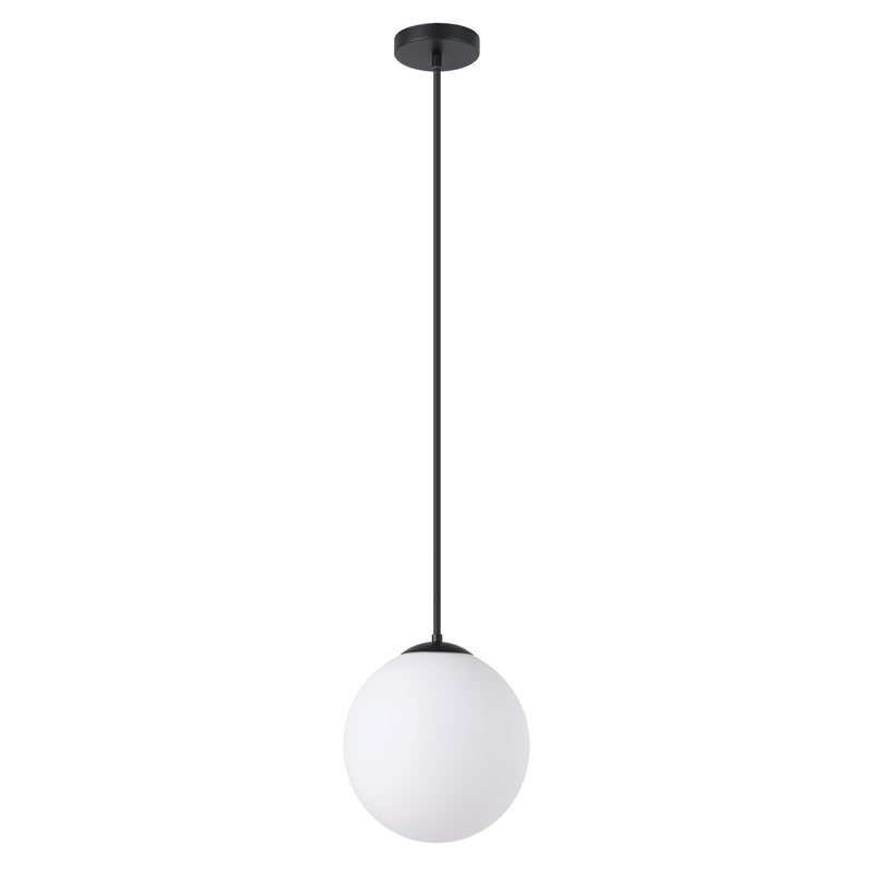 Rondo 12" Pendant Light - Textured Black