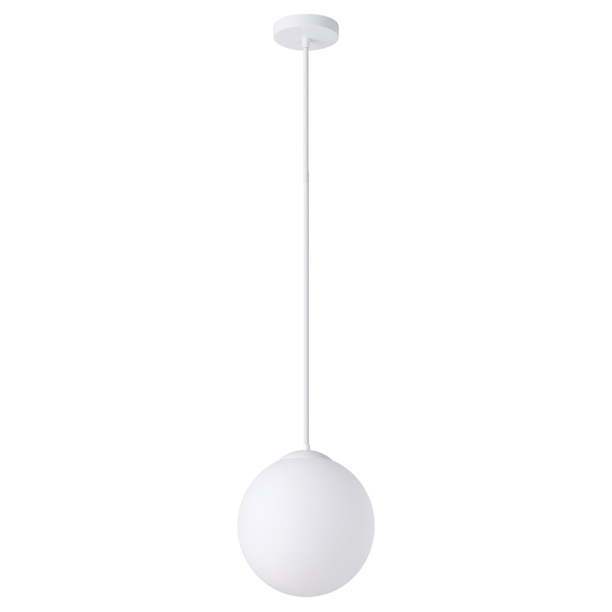Rondo 12" Pendant Light - Textured White