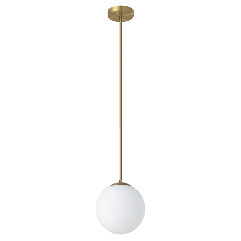 Rondo 10" Pendant Light - Brushed Gold