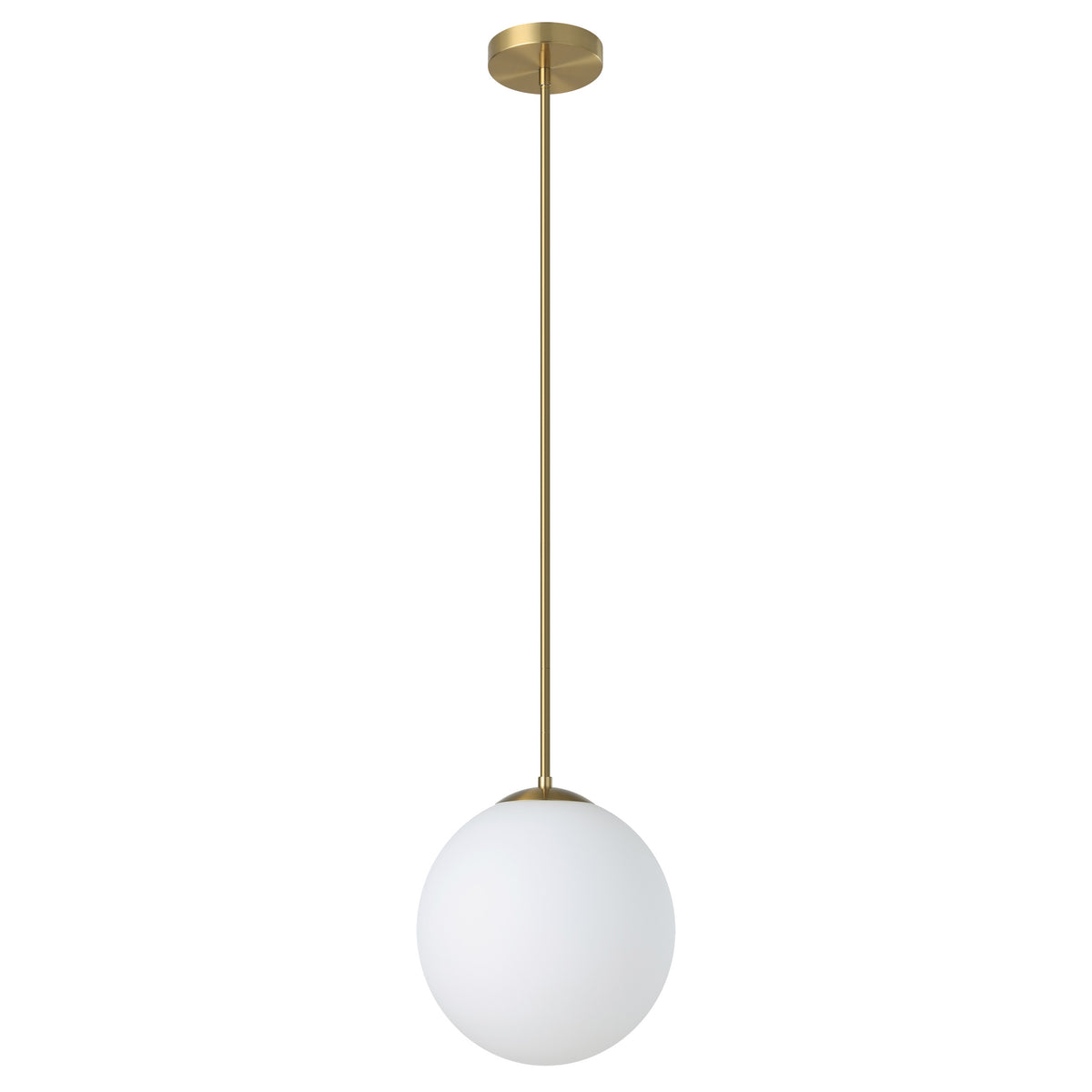 Rondo 12" Pendant Light - Brushed Gold