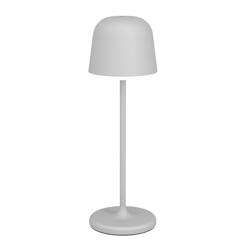 Mannera 13" LED Table Lamp - Gray
