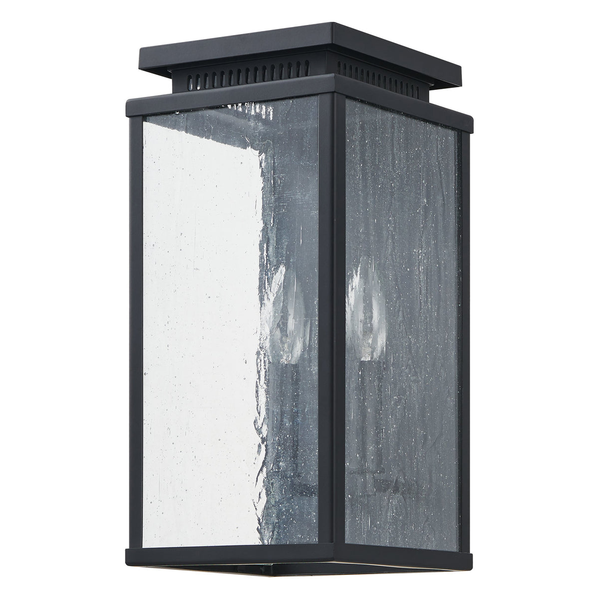 Overton 14" Exterior Wall Sconce - Matte Black