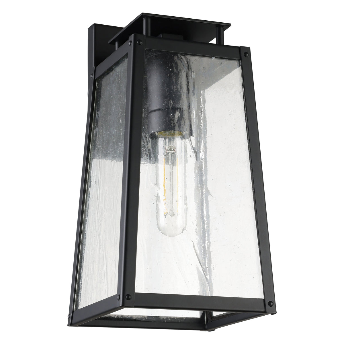 Salford 13" Exterior Wall Sconce - Matte Black