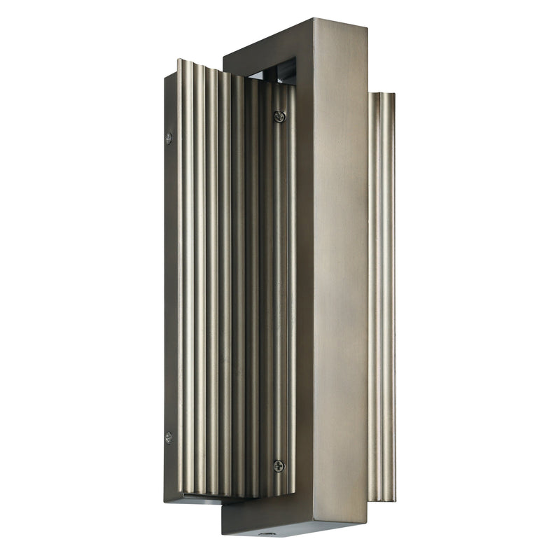 Jubilee 12" 5CCT LED Exterior Wall Sconce - Forged Bronze