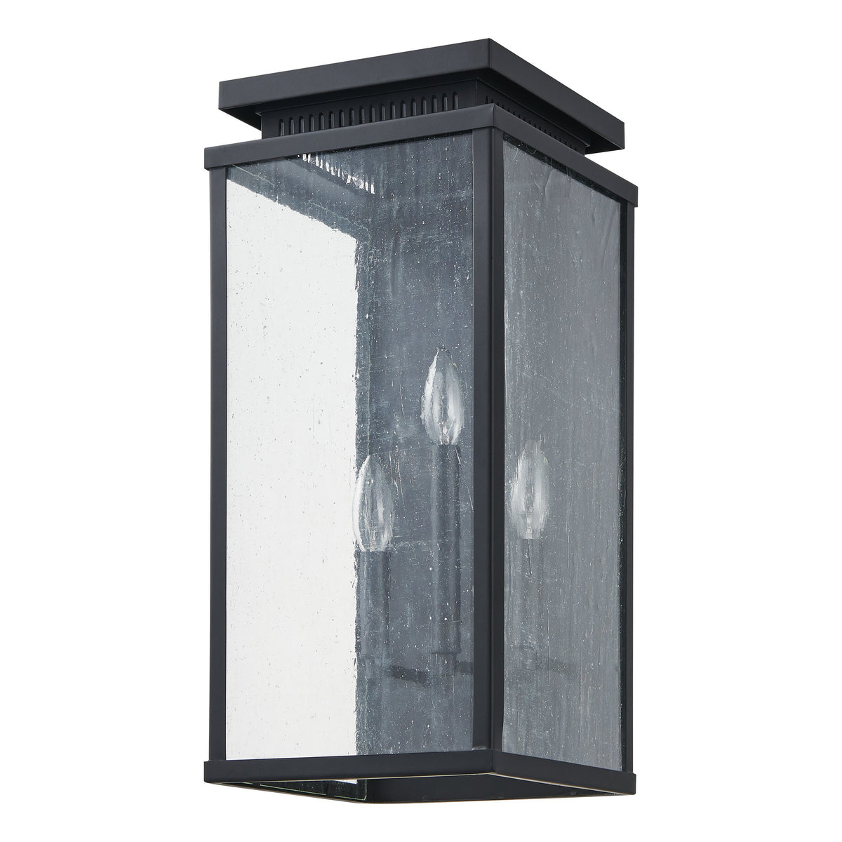 Overton 20" Exterior Wall Sconce - Matte Black