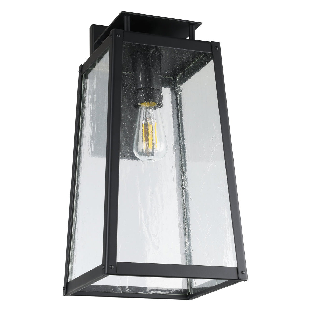 Salford 19" Exterior Wall Sconce - Matte Black