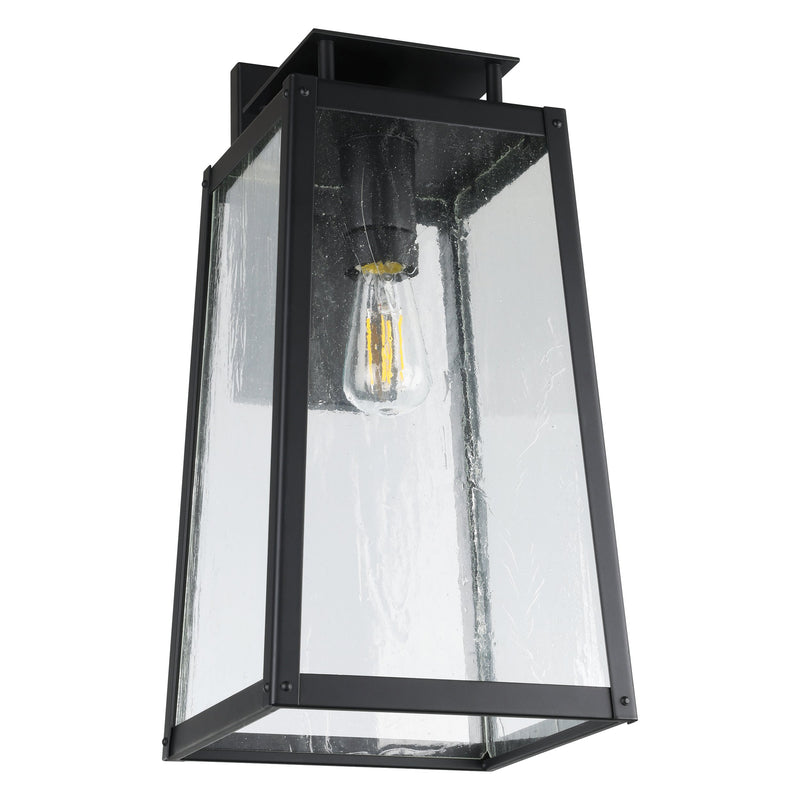 Salford 19" Exterior Wall Sconce - Matte Black