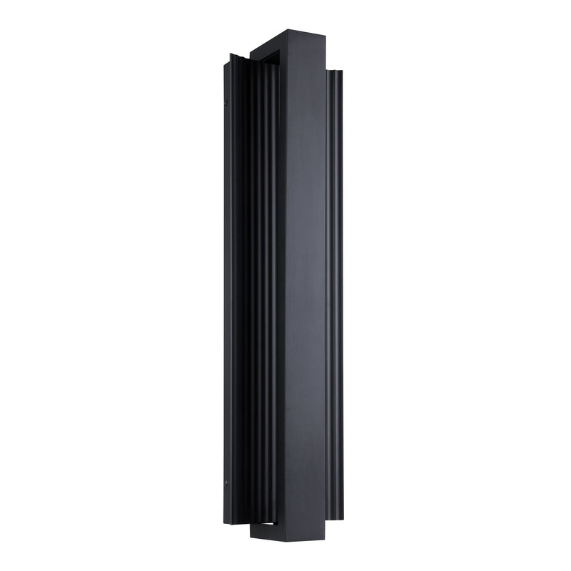 Jubilee 24" 5CCT LED Exterior Wall Sconce - Matte Black