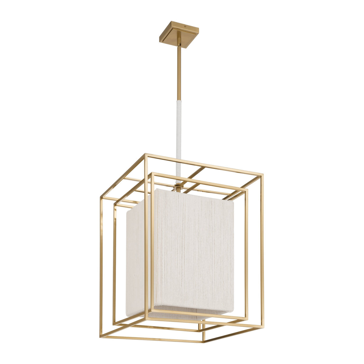 Abbey 18" Pendant Light - Brass