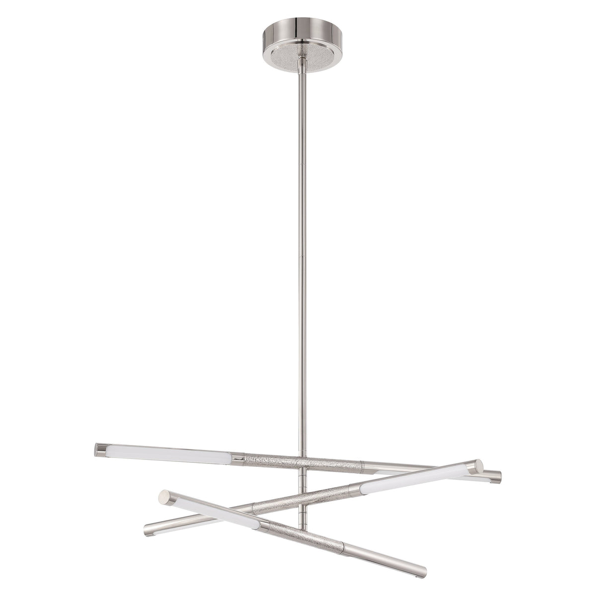 Overture 24" 5CCT LED Chandelier - Polished Nickel