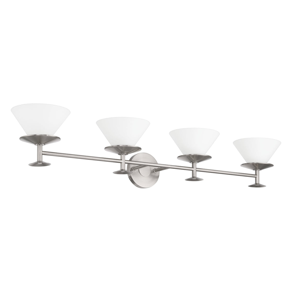 Tremolo 42" Vanity Light - Brushed Nickel / Polished Nickel