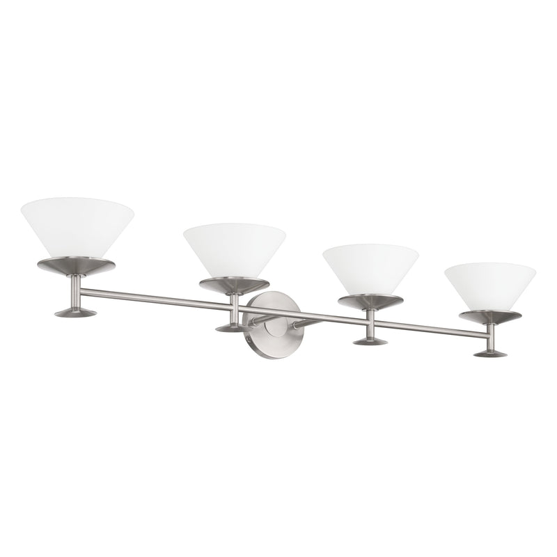 Tremolo 42" Vanity Light - Brushed Nickel / Polished Nickel