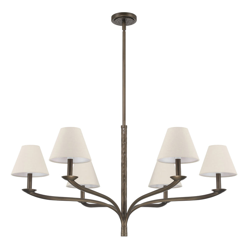 Bethany 42" Chandelier - Forged Bronze