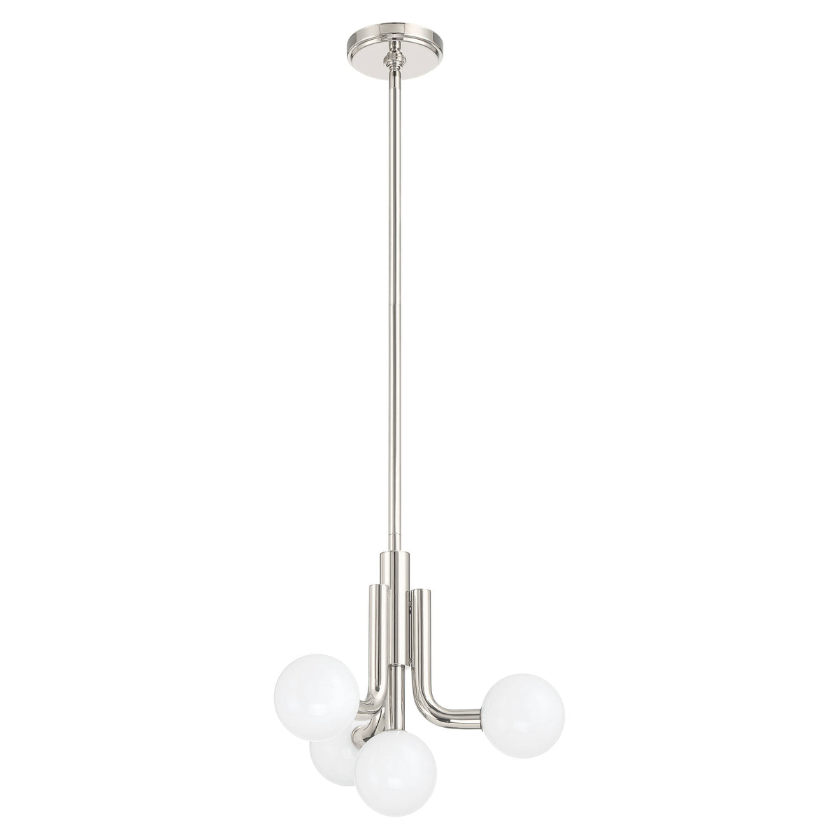 Stockholm 16" Convertible Pendant - Polished Nickel