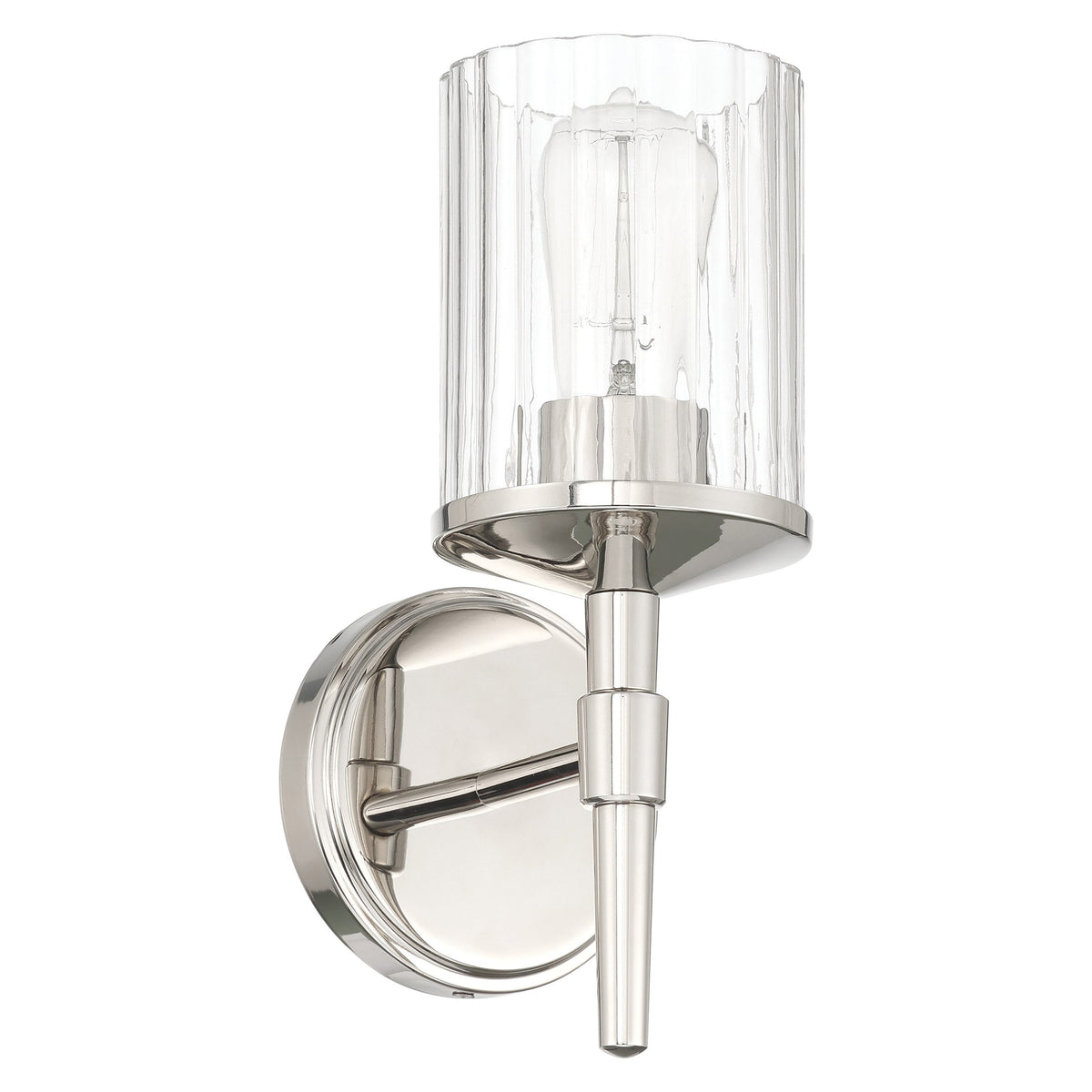 Andrea 5" Vanity Light - Polished Nickel