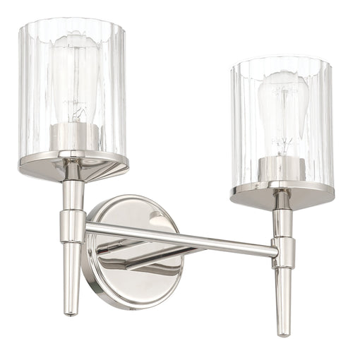 Andrea 15" Vanity Light - Polished Nickel