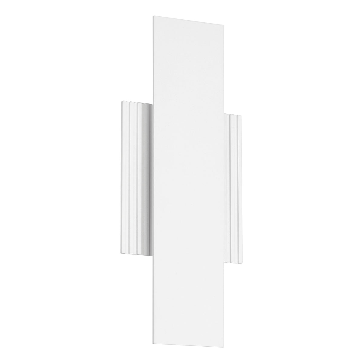 Jacks 15" 5CCT LED Exterior Wall Sconce - Textured White