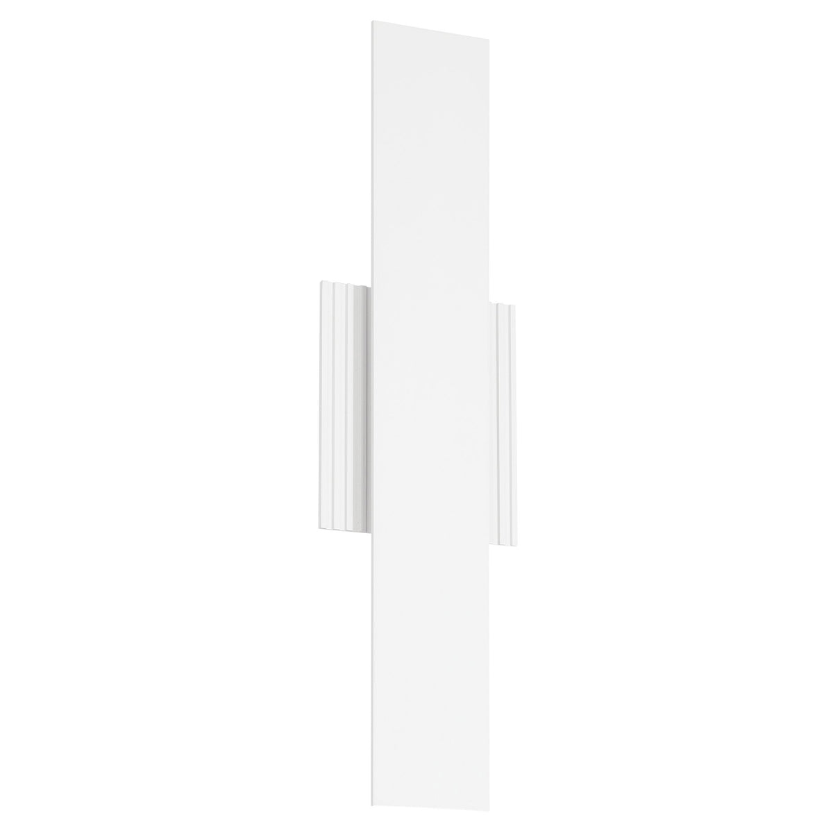 Jacks 22" 5CCT LED Exterior Wall Sconce - Textured White