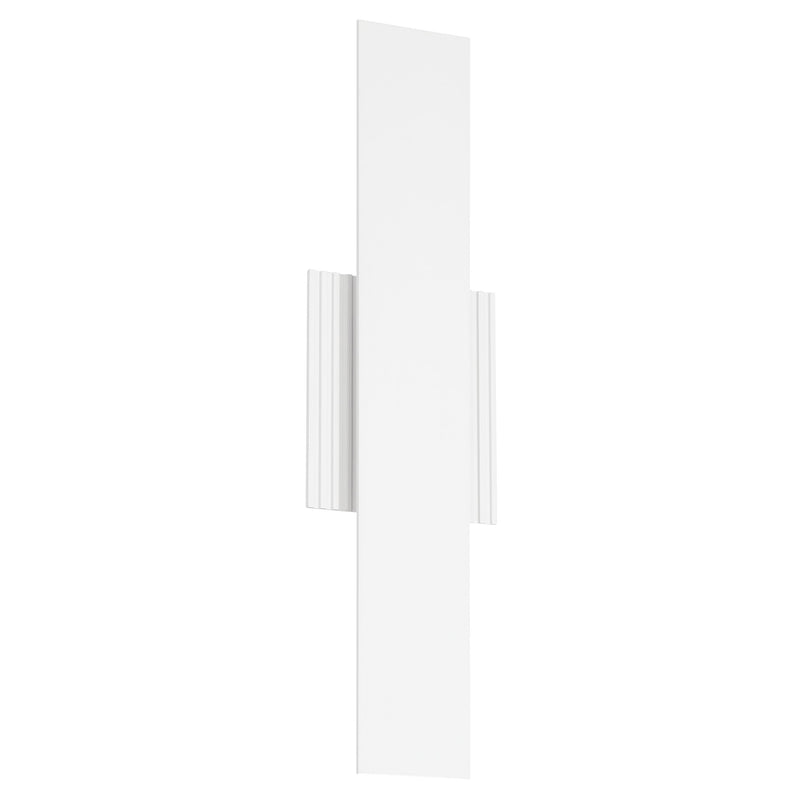 Jacks 22" 5CCT LED Exterior Wall Sconce - Textured White