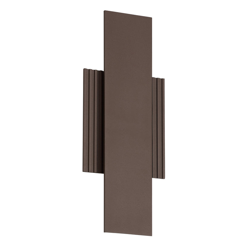 Jacks 15" 5CCT LED Exterior Wall Sconce - Architectural Bronze