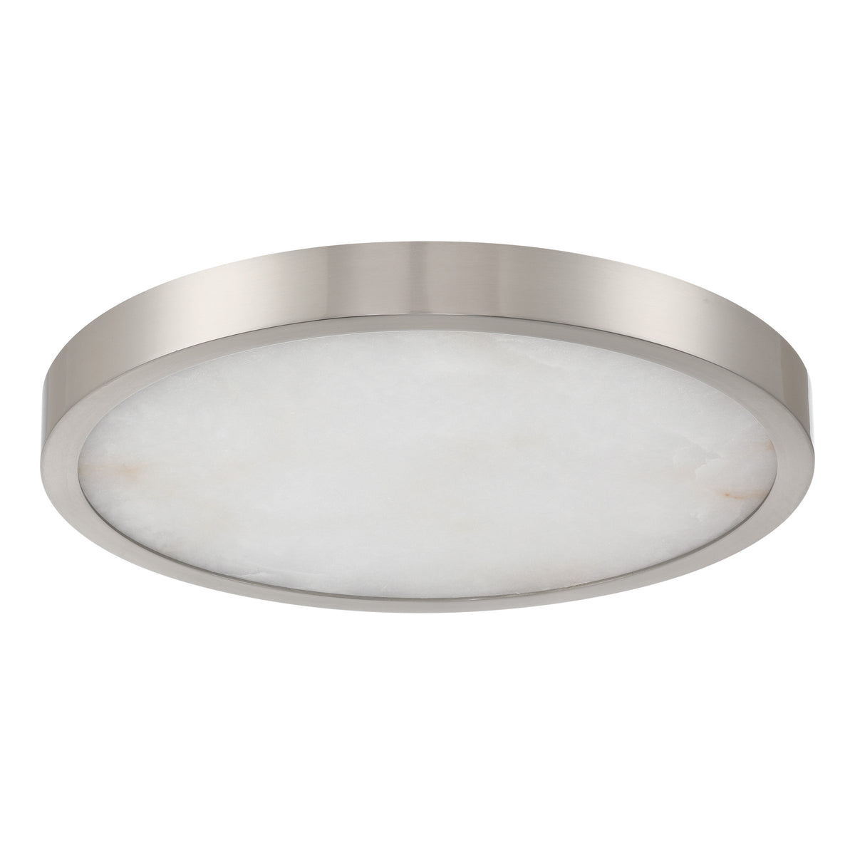 Argyle 16" 5CCT LED Flush Mount - Brushed Nickel / Alabaster