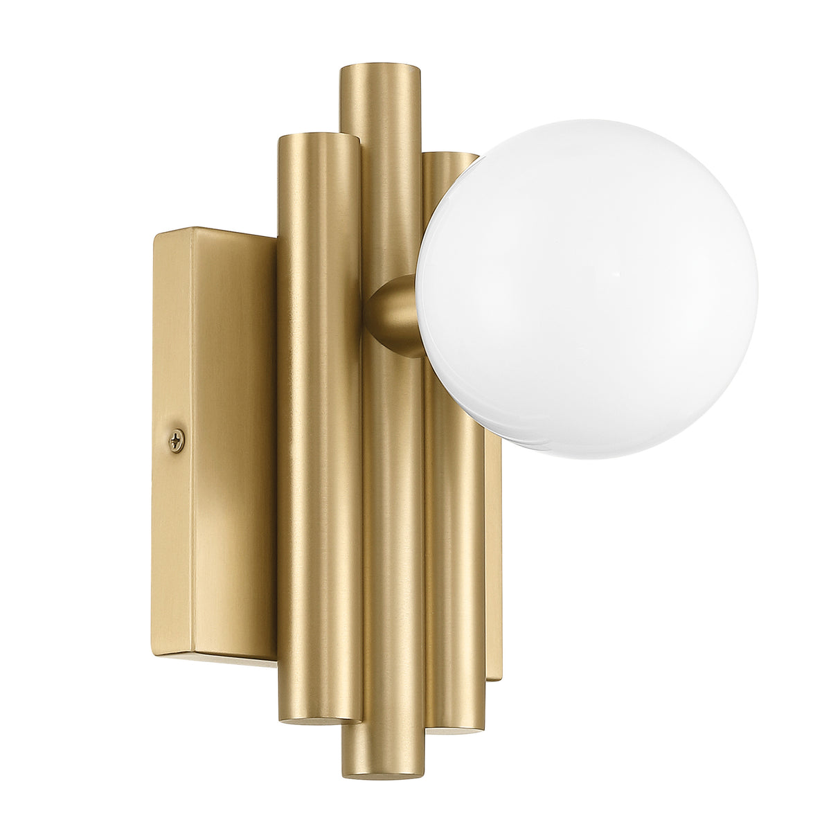 Stockholm 8" Vanity Light - Champagne Gold