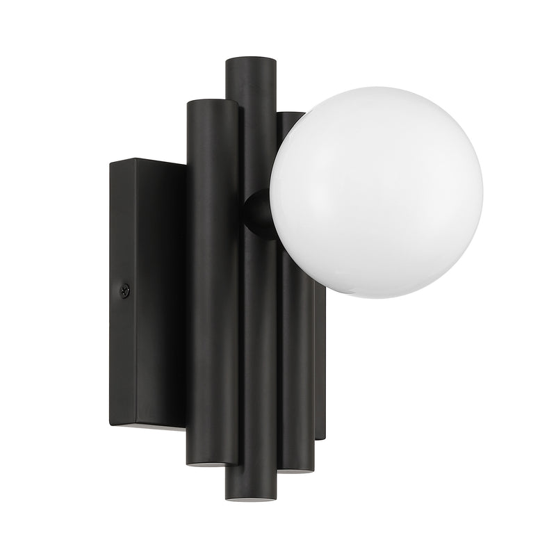 Stockholm 8" Vanity Light - Matte Black