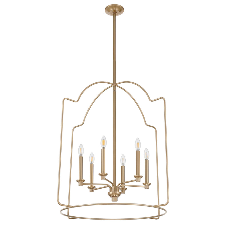 Gwyneth 32" Pendant Light - Champagne Gold