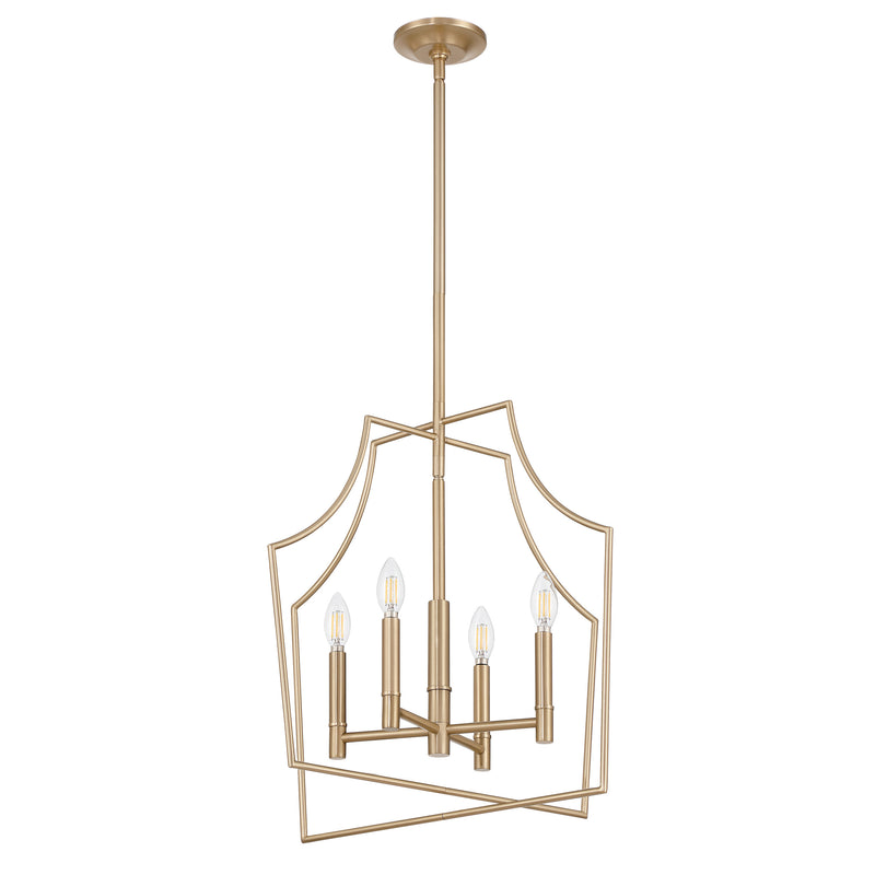 Declan 22" Pendant Light - Champagne Gold