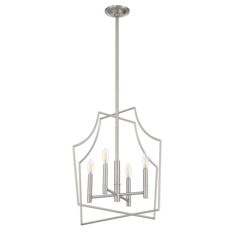 Declan 22" Pendant Light - Brushed Nickel
