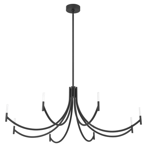 Allegretto 48" LED Chandelier - Textured Black