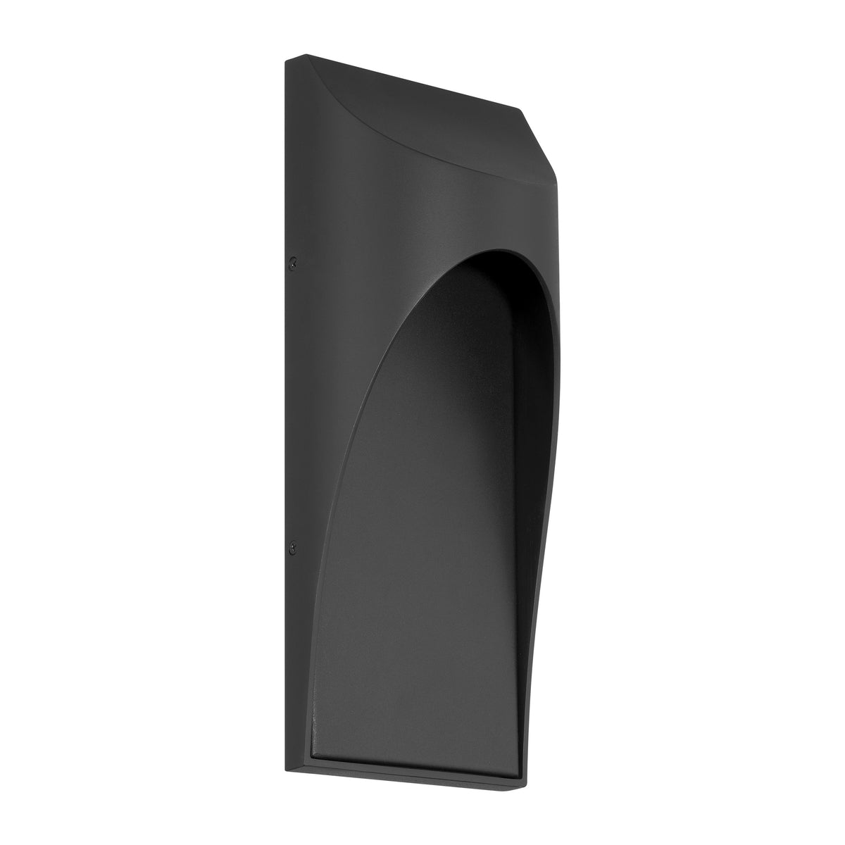 Tucker 15" LED Exterior Wall Sconce - Textured Black