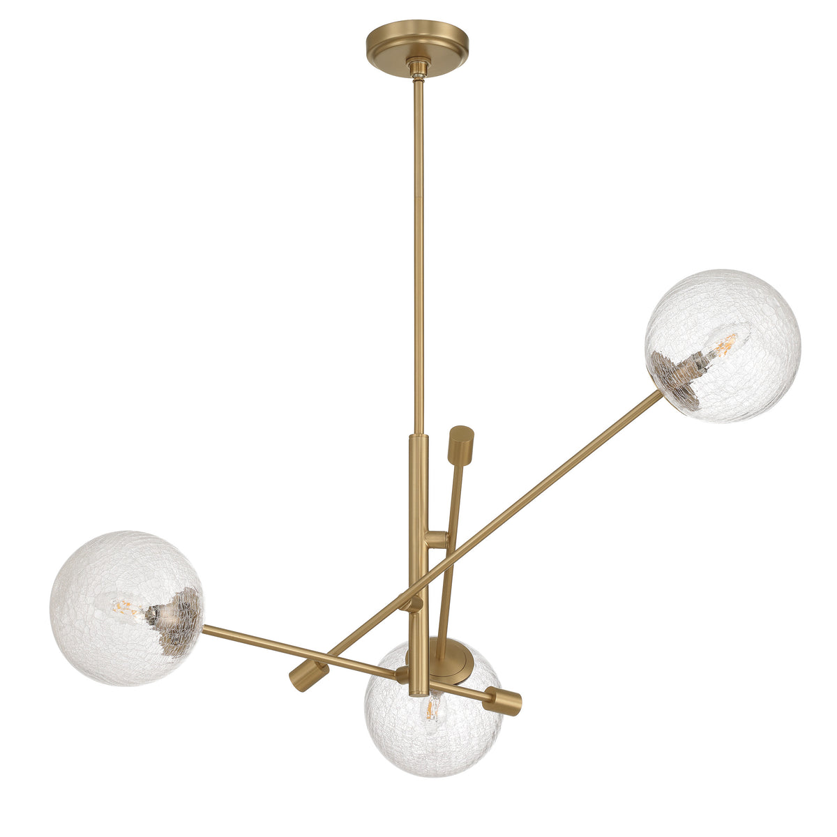 Goddard 31" Chandelier - Champagne Gold