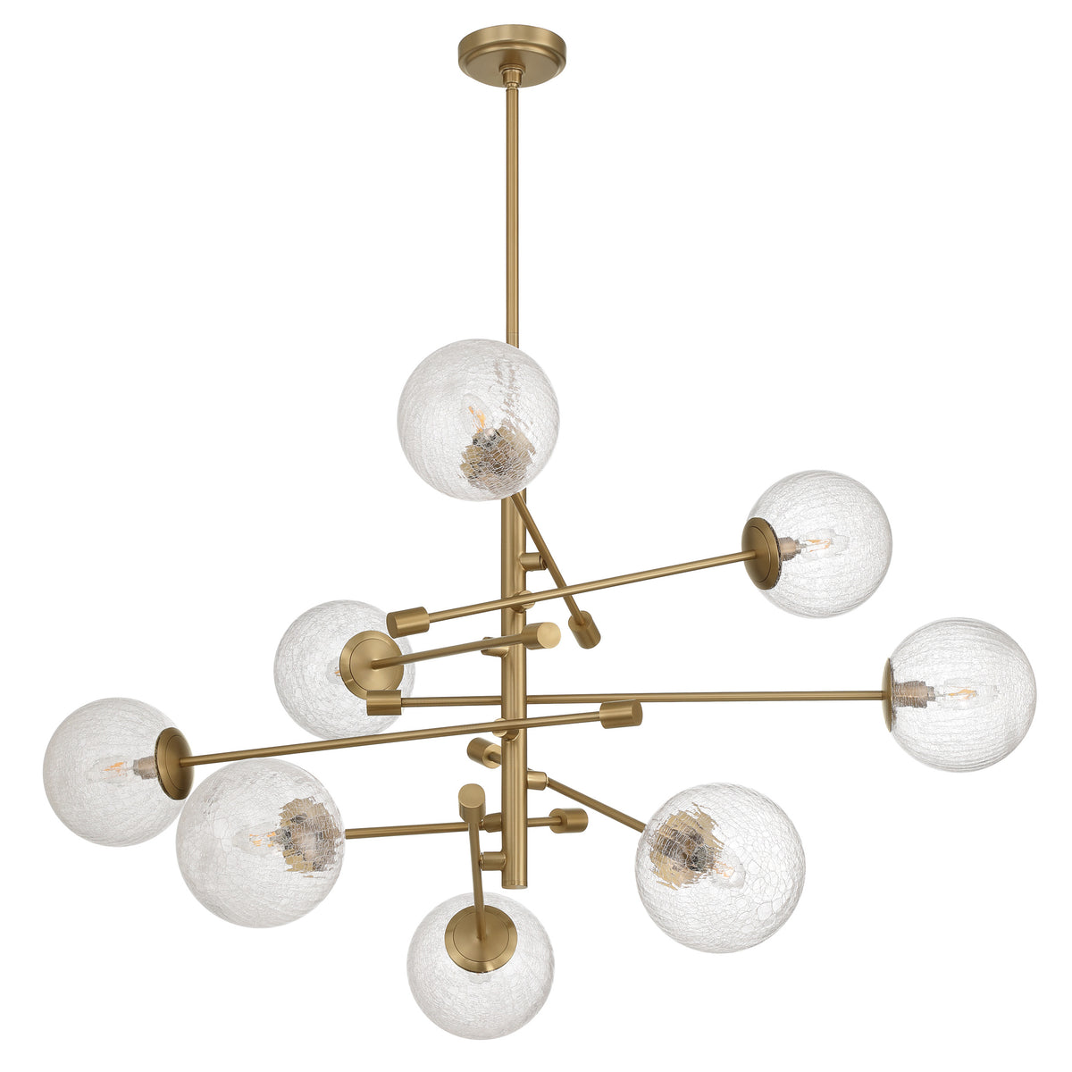 Goddard 47" Chandelier - Champagne Gold