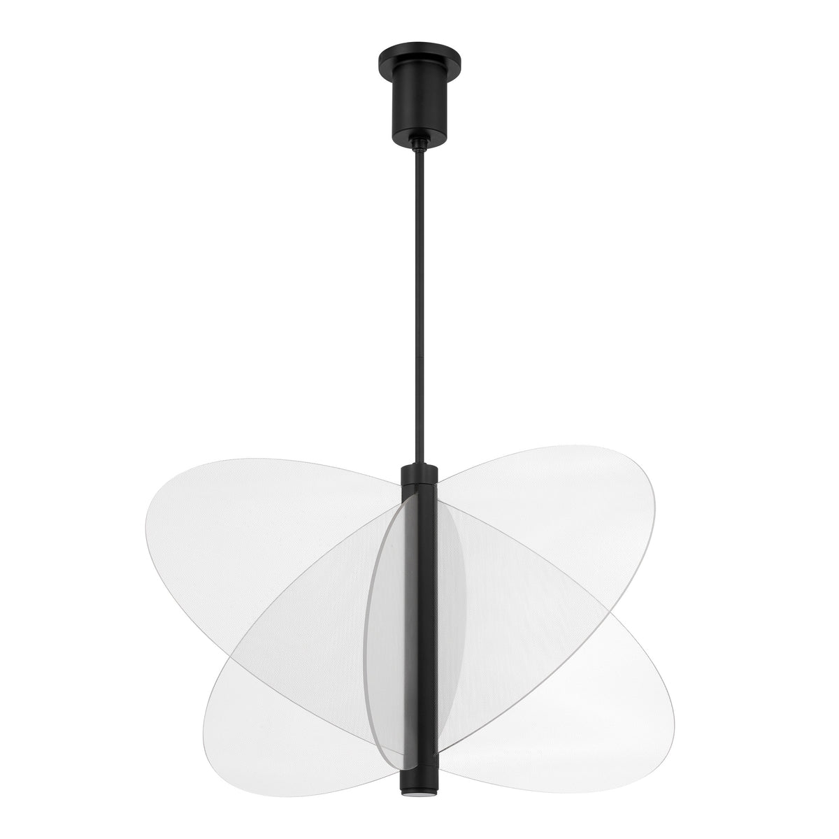 Isabella 30" 5CCT LED Pendant Light - Textured Black