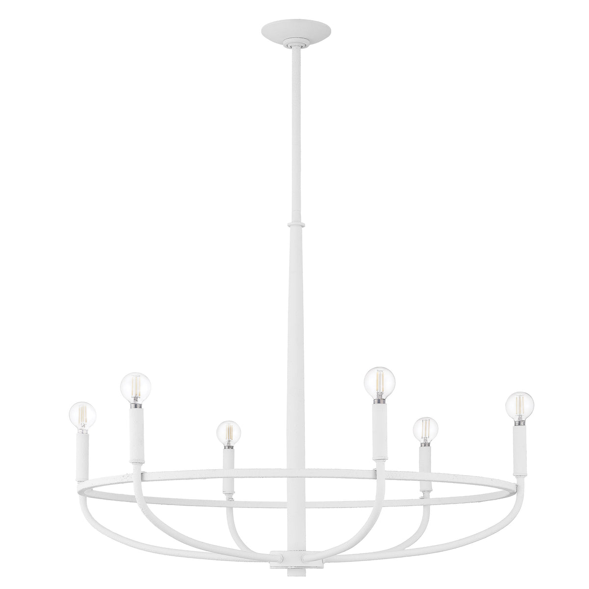 Walsen 32" Chandelier - Plaster White